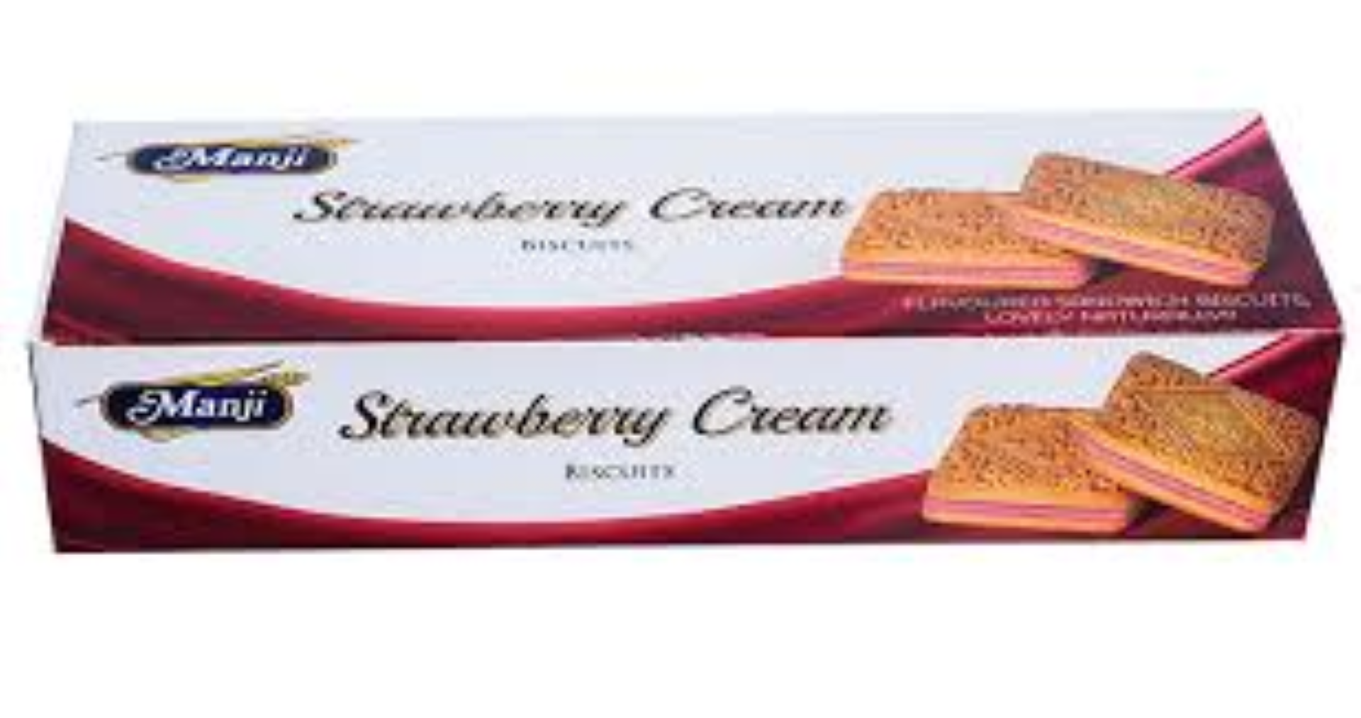 MANJI STRAWBERRY CREMS 160G